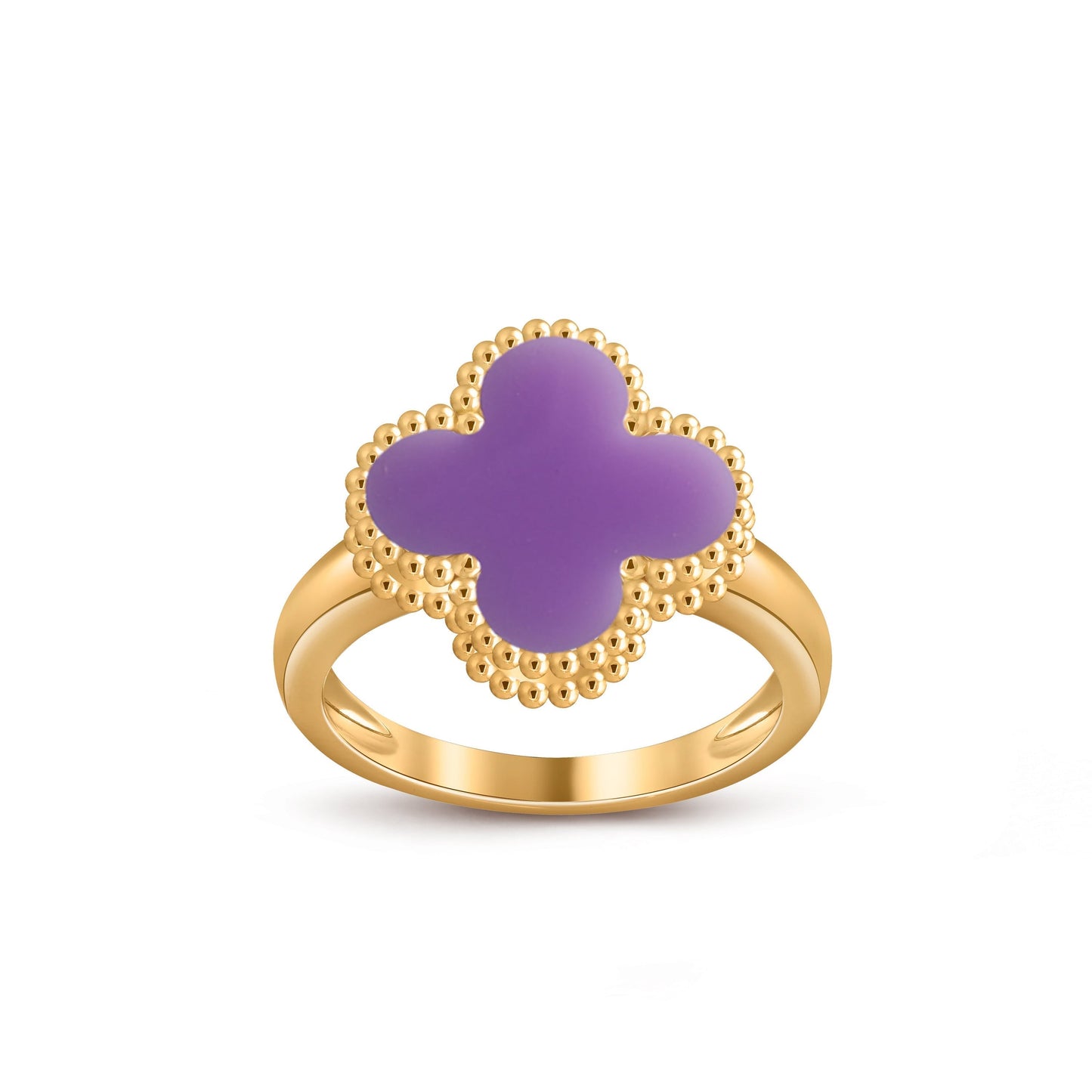 [Noble Aura jewelry]CLOVER RING GOLD COLLECTION