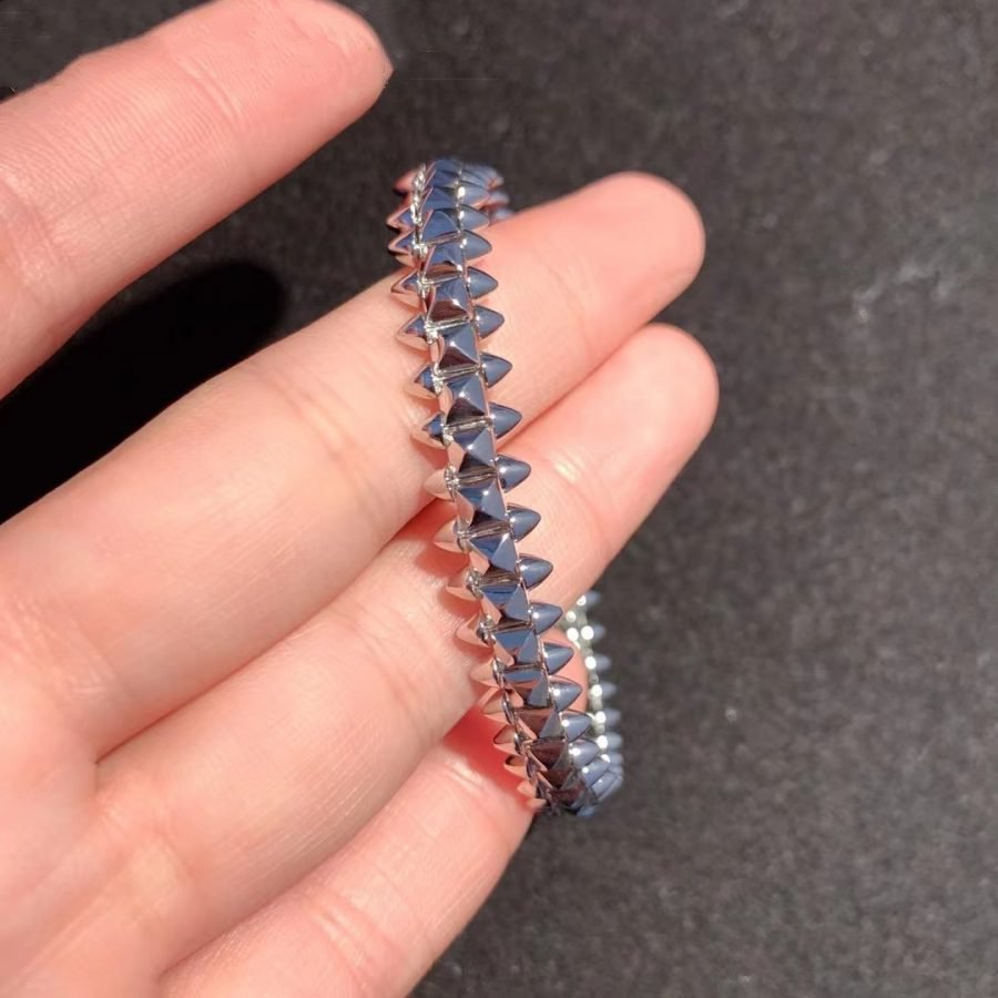 [Noble Aura jewelry]CLASH SILVER BRACELET