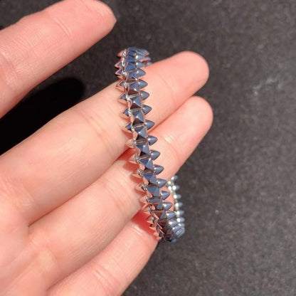 [Noble Aura jewelry]CLASH SILVER BRACELET