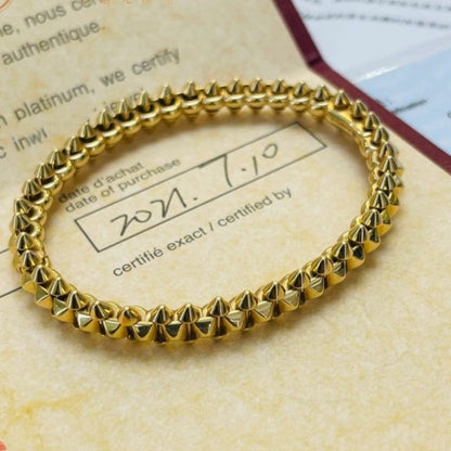 [Noble Aura jewelry]CLASH GOLD BRACELET