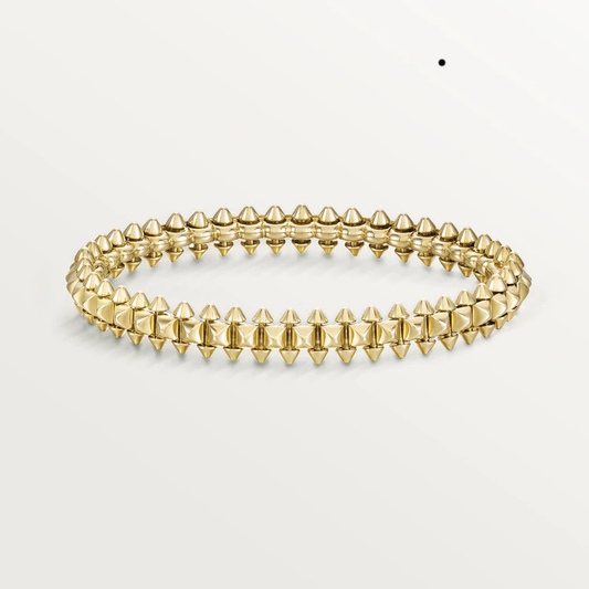 [Noble Aura jewelry]CLASH GOLD BRACELET