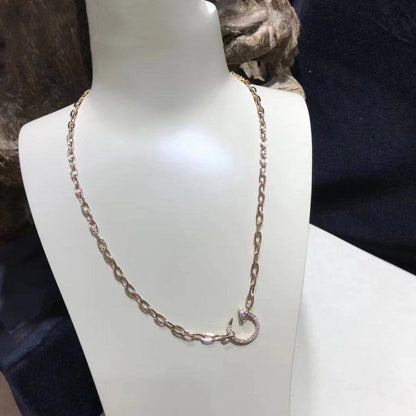 [Noble Aura jewelry]JUSTE NECKLACE FULL DIAMONDS