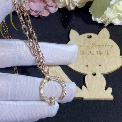 [Noble Aura jewelry]JUSTE NECKLACE FULL DIAMONDS