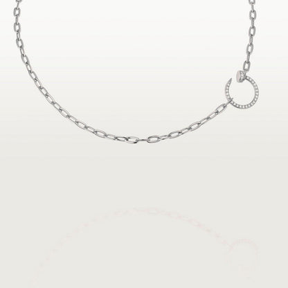 [Noble Aura jewelry]JUSTE NECKLACE FULL DIAMONDS