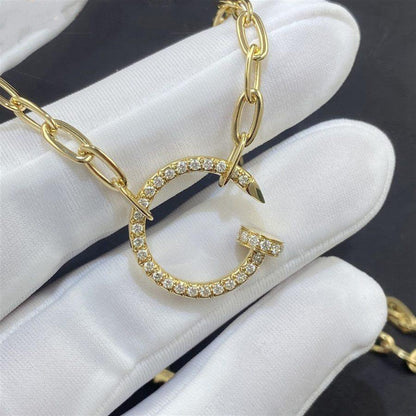 [Noble Aura jewelry]JUSTE NECKLACE FULL DIAMONDS