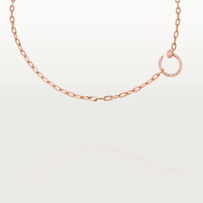 [Noble Aura jewelry]JUSTE NECKLACE FULL DIAMONDS