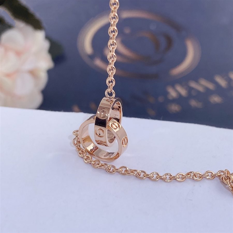 [Noble Aura jewelry]LOVE BRACELET DOUBLE RING
