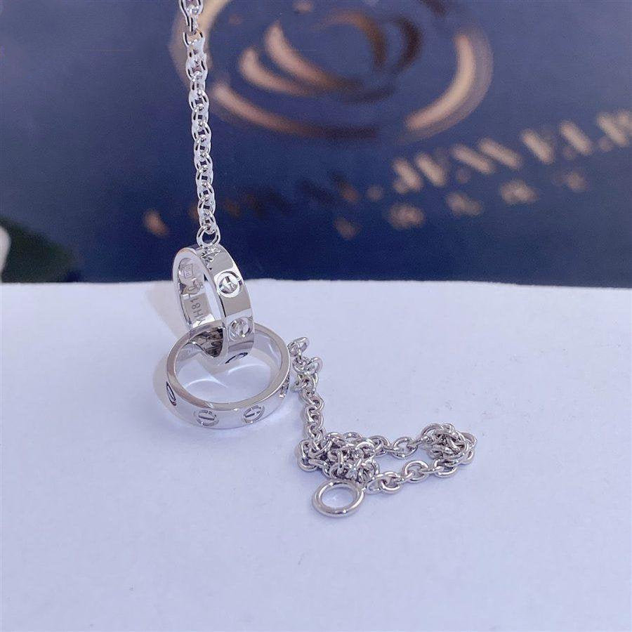 [Noble Aura jewelry]LOVE BRACELET DOUBLE RING