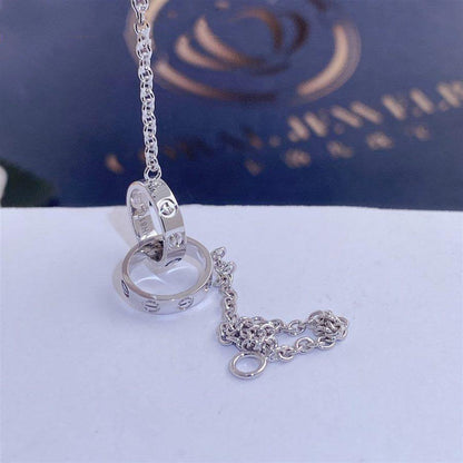 [Noble Aura jewelry]LOVE BRACELET DOUBLE RING