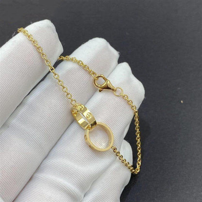 [Noble Aura jewelry]LOVE BRACELET DOUBLE RING