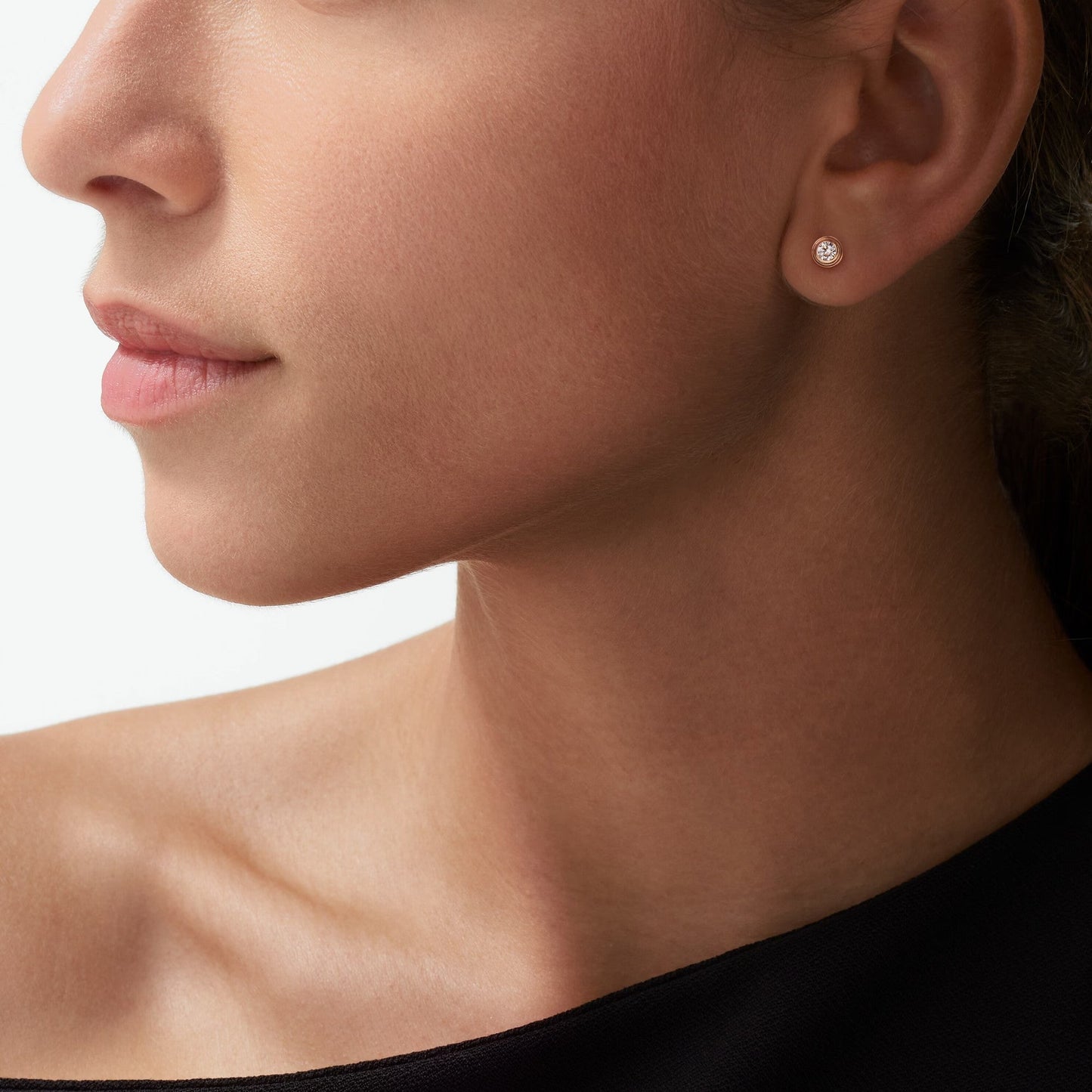 [Noble Aura jewelry]DAMOUR DIAMOND EARRINGS