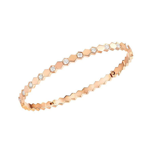 [Noble Aura jewelry]BEE LOVE PINK GOLD DIAMOND BRACELET