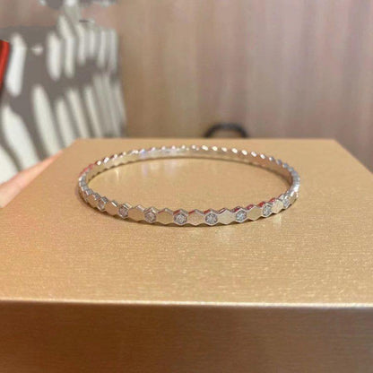 [Noble Aura jewelry]BEE LOVE SILVER DIAMOND BRACELET