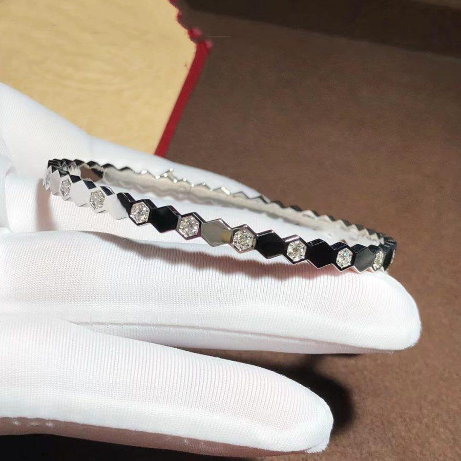[Noble Aura jewelry]BEE LOVE SILVER DIAMOND BRACELET