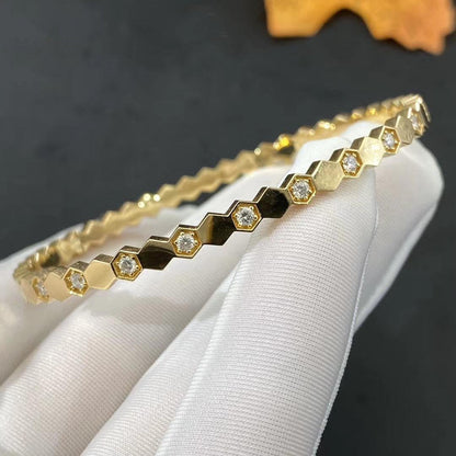 [Noble Aura jewelry]BEE LOVE GOLD DIAMOND BRACELET