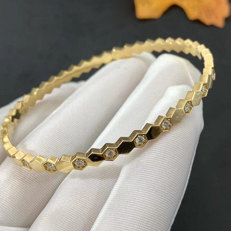 [Noble Aura jewelry]BEE LOVE GOLD DIAMOND BRACELET