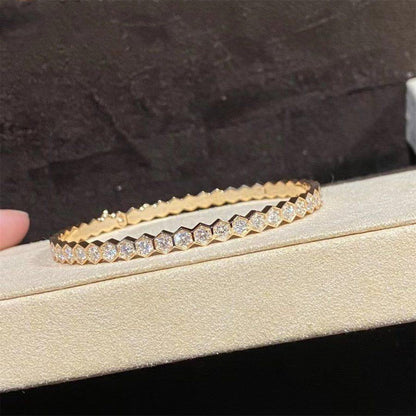 [Noble Aura jewelry]BEE LOVE GOLD BRACELET FULL DIAMOND