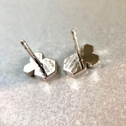 [Noble Aura jewelry]BEE LOVE SILVER DIAMOND EARRINGS