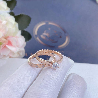 [Noble Aura jewelry]BEE LOVE RING PINK GOLD DIAMOND