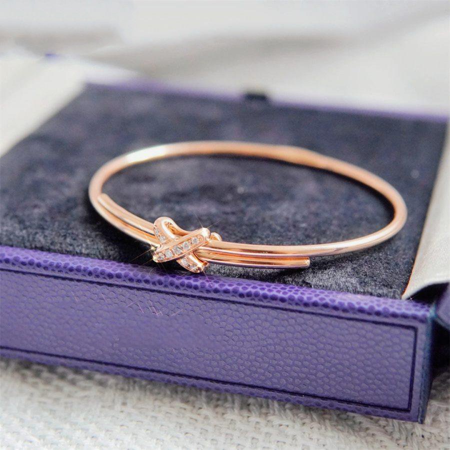 [Noble Aura jewelry]JEUX DE BRACELET PINK GOLD DIAMONDS