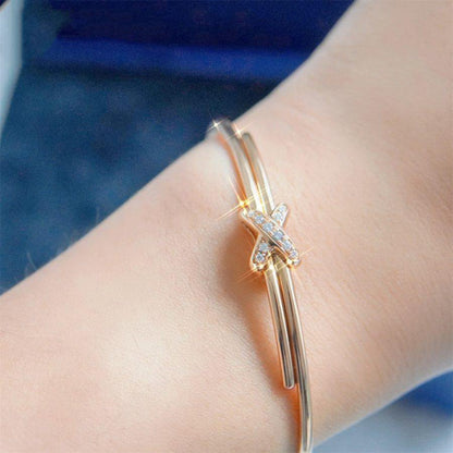 [Noble Aura jewelry]JEUX DE BRACELET PINK GOLD DIAMONDS