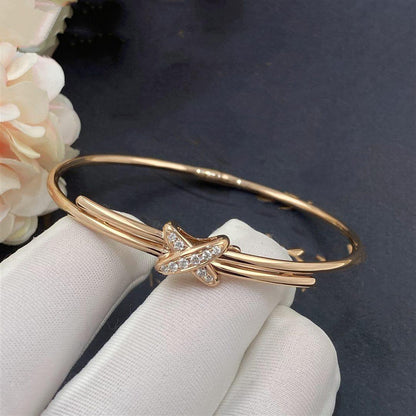 [Noble Aura jewelry]JEUX DE BRACELET PINK GOLD DIAMONDS