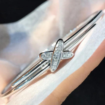 [Noble Aura jewelry]JEUX DE BRACELET SILVER DIAMONDS