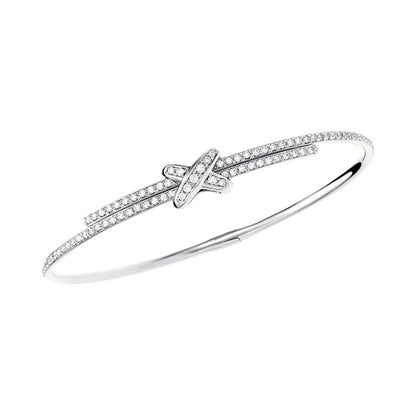 [Noble Aura jewelry]JEUX DE BRACELET DIAMONDS SILVER
