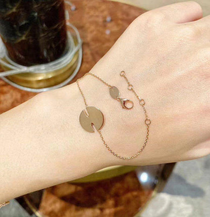 [Noble Aura jewelry]JEUX DE BRACELET MOP PINK GOLD DIAMONDS