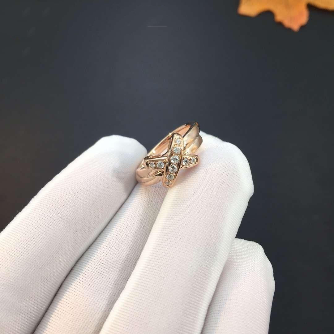 [Noble Aura jewelry]JEUX DE PINK GOLD DIAMOND RING