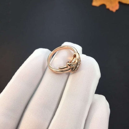 [Noble Aura jewelry]JEUX DE PINK GOLD DIAMOND RING