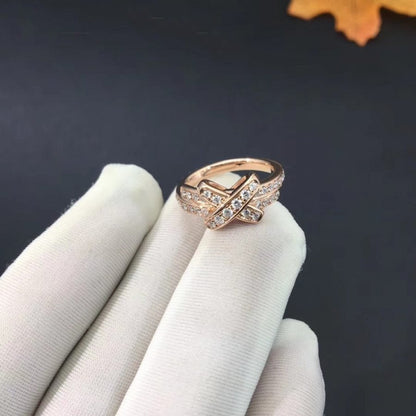 [Noble Aura jewelry]JEUX DE RING PINK GOLD DIAMOND