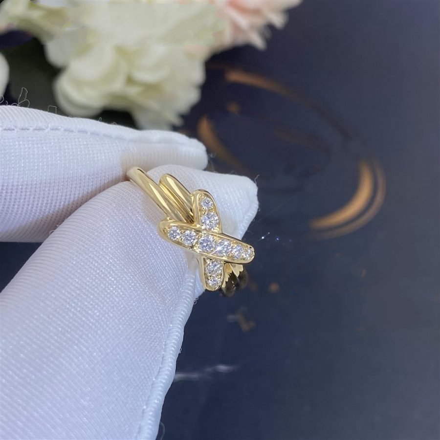 [Noble Aura jewelry]JEUX DE GOLD DIAMOND RING