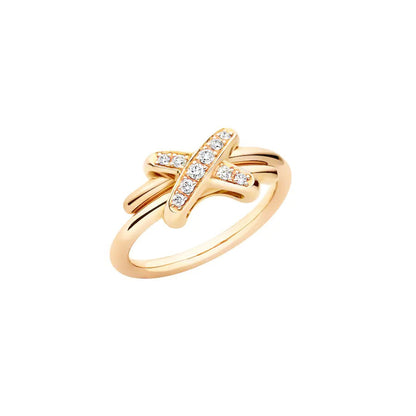 [Noble Aura jewelry]JEUX DE GOLD DIAMOND RING