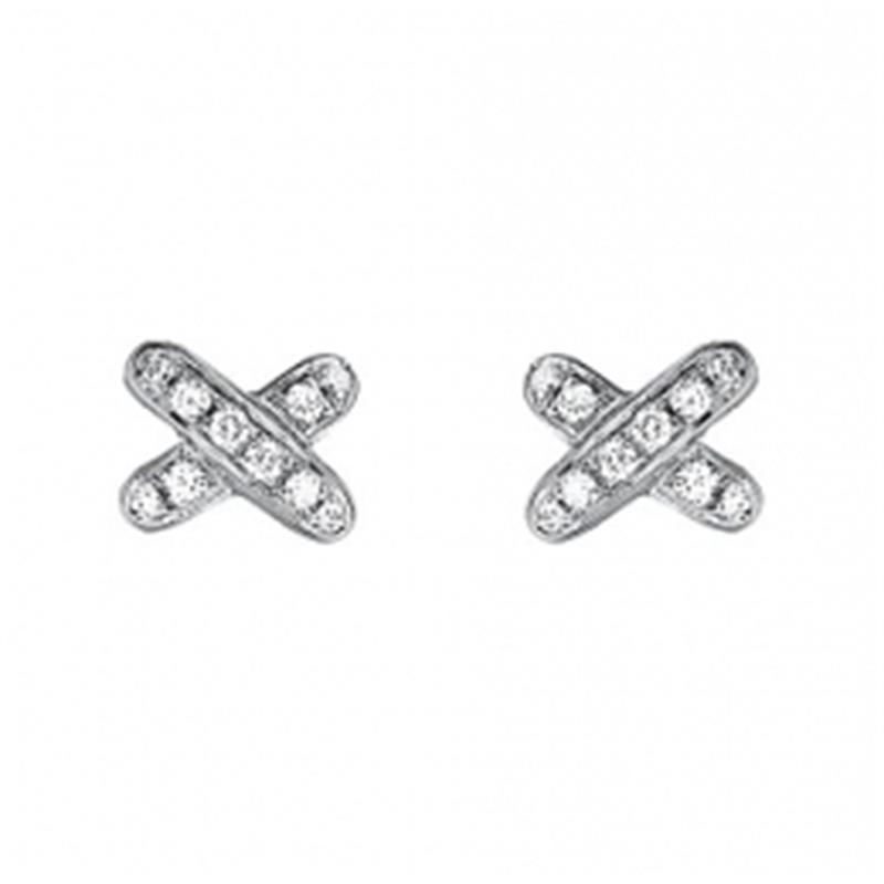 [Noble Aura jewelry]JEUX DE DIAMOND EARRINGS