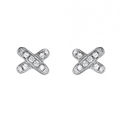 [Noble Aura jewelry]JEUX DE DIAMOND EARRINGS