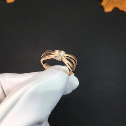 [Noble Aura jewelry]LIENS RING PINK GOLD DIAMOND