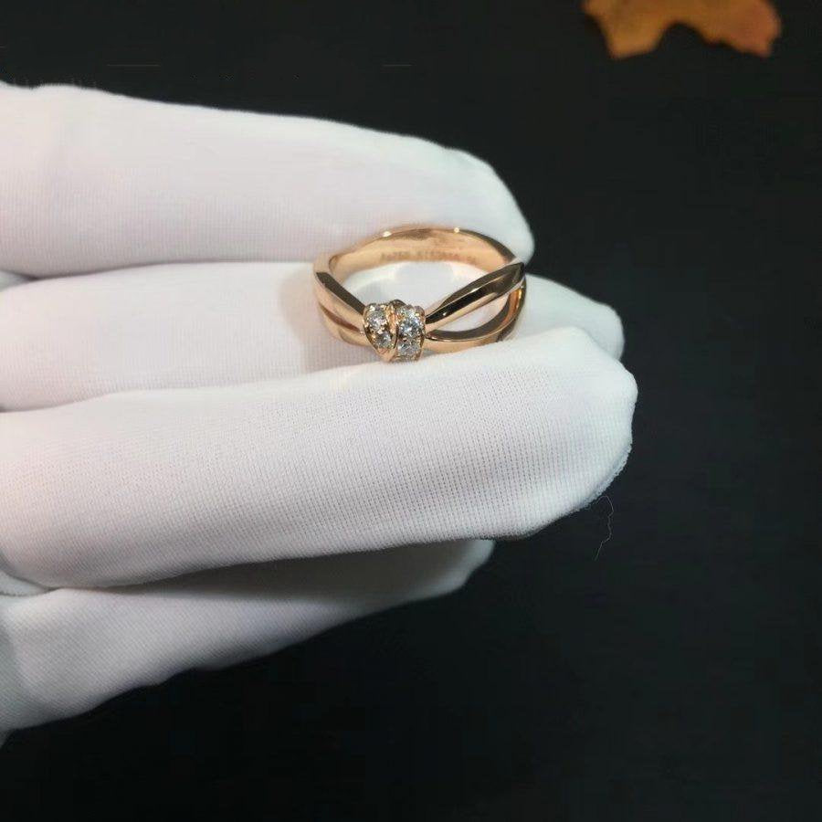 [Noble Aura jewelry]LIENS RING PINK GOLD DIAMOND