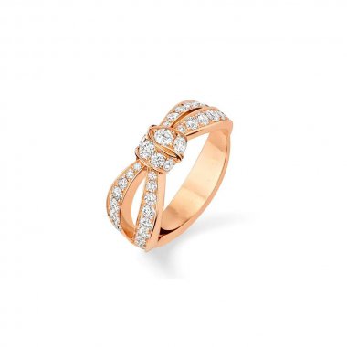 [Noble Aura jewelry]LIENS PINK GOLD DIAMOND RING