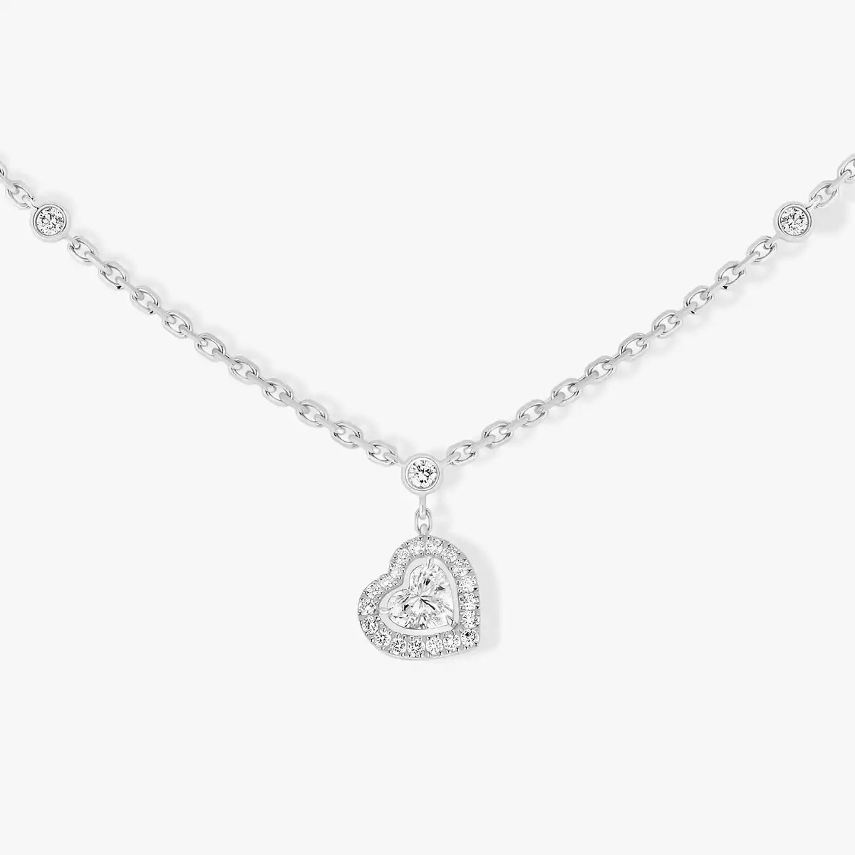 [Noble Aura jewelry]Diamond Necklace Joy C_ur