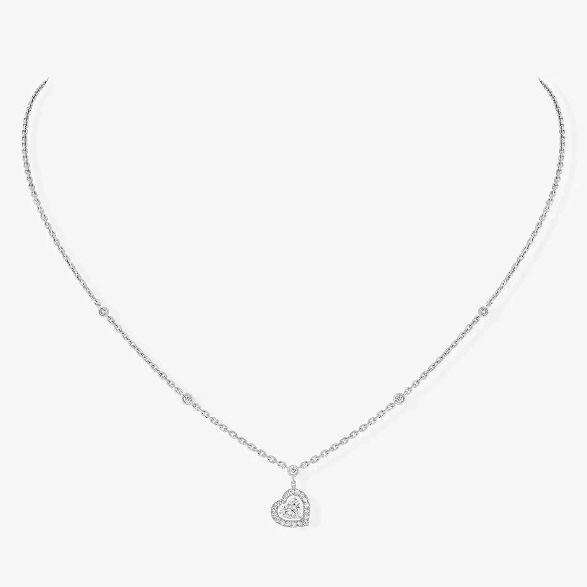 [Noble Aura jewelry]Diamond Necklace Joy C_ur