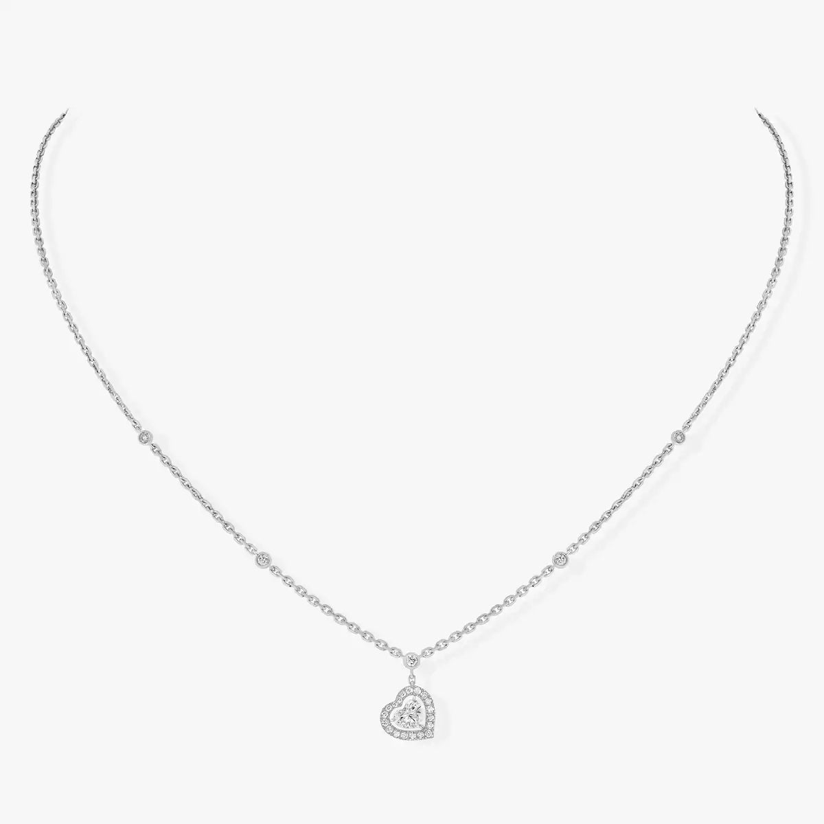 [Noble Aura jewelry]Diamond Necklace Joy C_ur