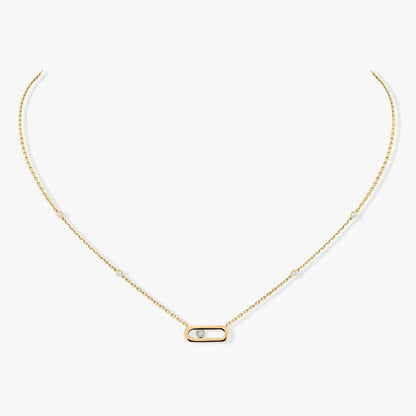 [Noble Aura jewelry]MOVE UNO DIAMOND NECKLACE