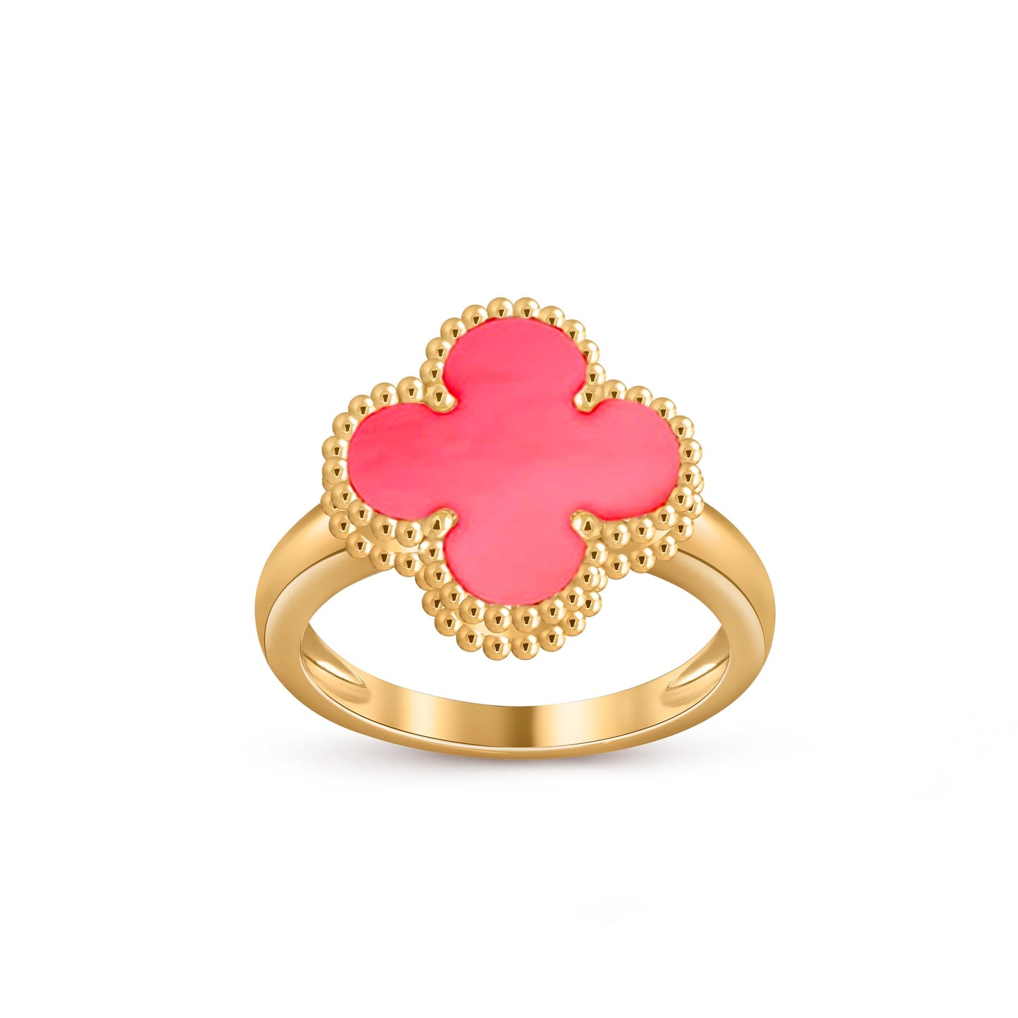 [Noble Aura jewelry]CLOVER RING GOLD COLLECTION