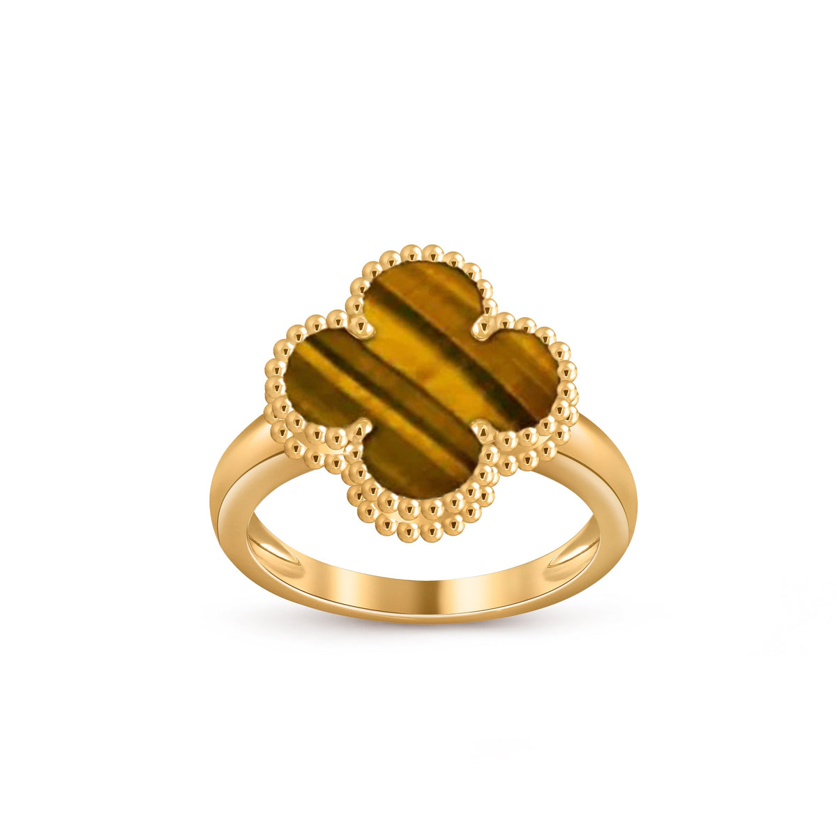[Noble Aura jewelry] CLOVER RING GOLD COLLECTION