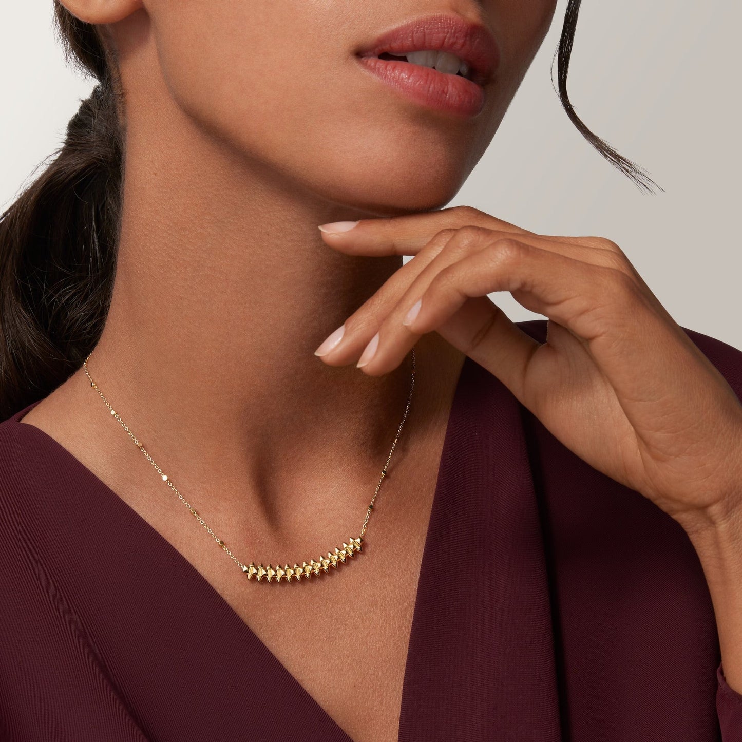 [Noble Aura jewelry]CLASH  SMALL NECKLACE