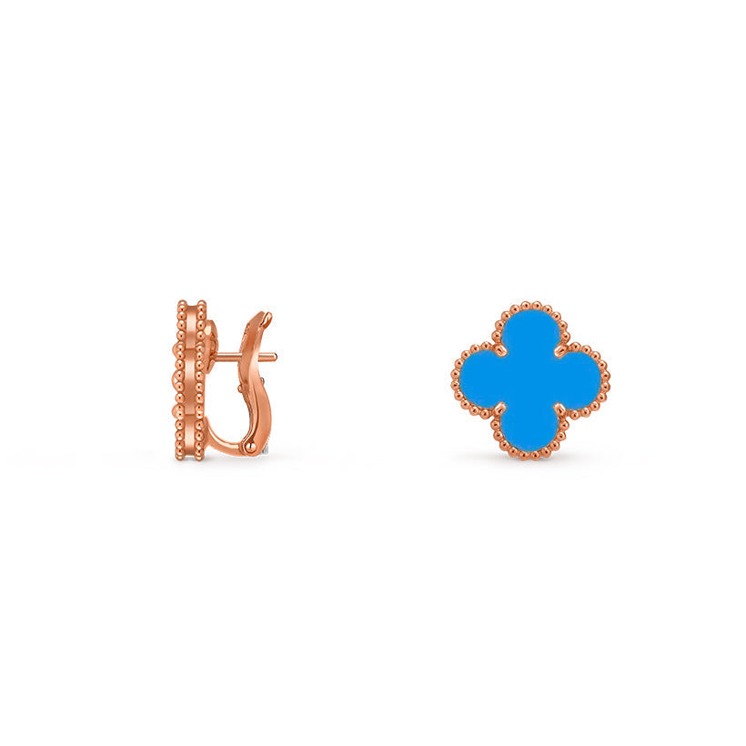 [Noble Aura jewelry]CLOVER 15MM MOP EARRINGS COLLECTION