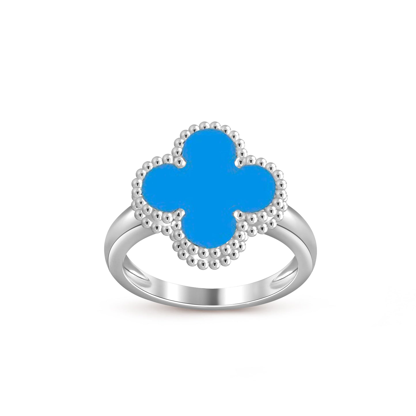 [Noble Aura jewelry]CLOVER SILVER RING COLLECTION
