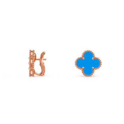 [Noble Aura jewelry] CLOVER 15MM MOP EARRINGS COLLECTION