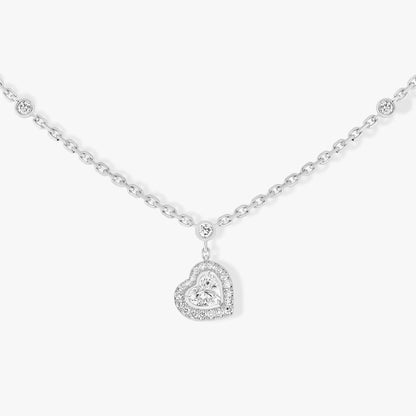 [Noble Aura jewelry]JOY HEART DIAMOND NECKLACE